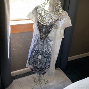 One World detailed top size large